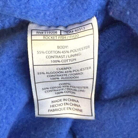 Mitchell & Ness Embroidered Red Blue Patriots Hoodie - Unisex L - Picture 13 of 15